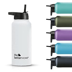 The Better Home Glide 1 Litre |Thermosteel Bottle | Insulated Flask | Leakproof | Ideal for Gym & Travel Use | White